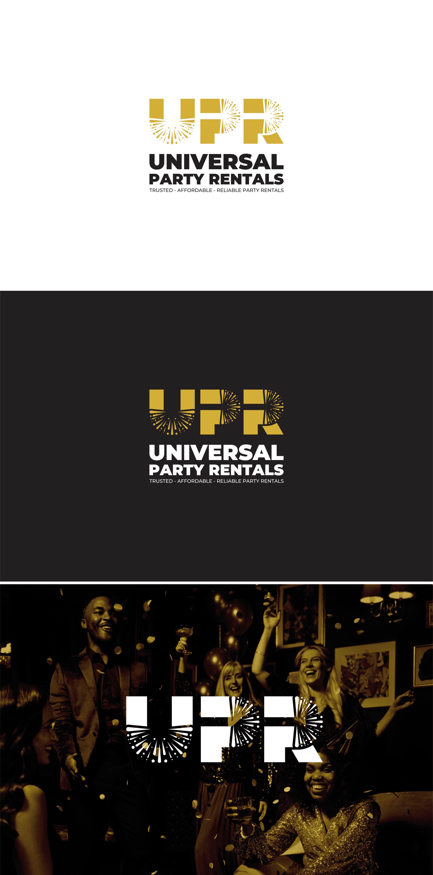 Diseño de Logo por bazheet para Universal Party Rentals | Diseño #36103816