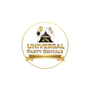 Logo Design by USIAD ANAS for Universal Party Rentals | Design: #36107275