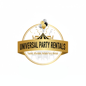 Logo Design by USIAD ANAS for Universal Party Rentals | Design: #36107277