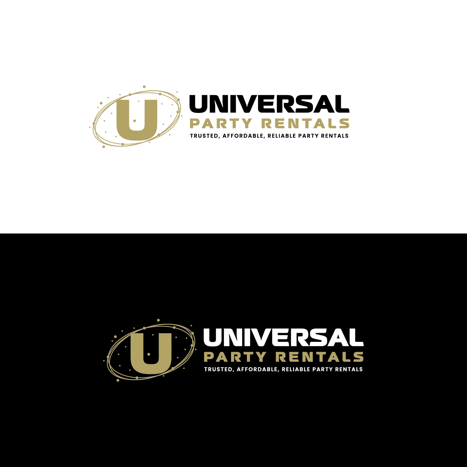 Diseño de Logo por Maxo-Biz para Universal Party Rentals | Diseño #36102126
