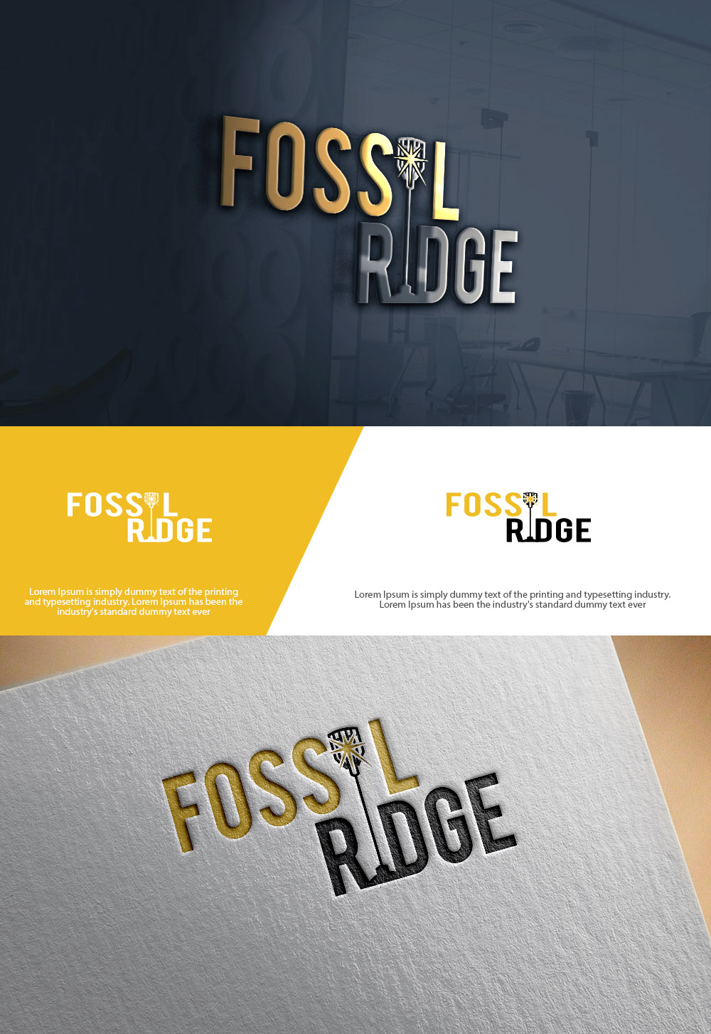 Logo Design by sulemani  creation for Fossil Ridge High School | Design #36109960