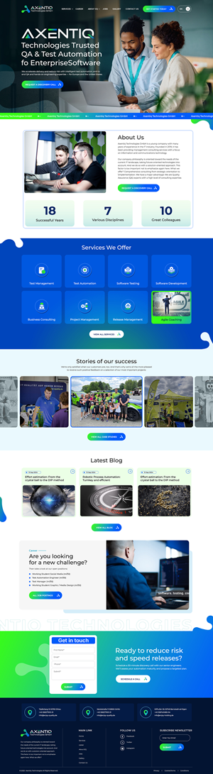 Web Design by IDesign1606 for EnjoyQuality GmbH | Design: #36114720