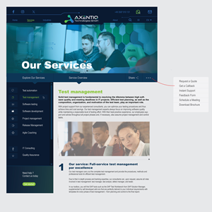 Web Design by Mesotoday for EnjoyQuality GmbH | Design: #36124033