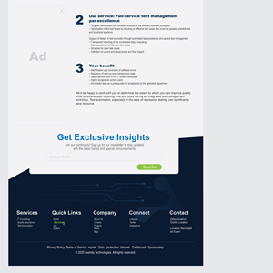 Web Design by Mesotoday for EnjoyQuality GmbH | Design: #36124034