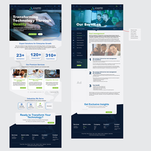 Web Design by Mesotoday for EnjoyQuality GmbH | Design: #36124106
