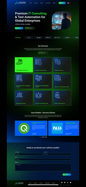 Web Design by Lauren for EnjoyQuality GmbH | Design #36132772