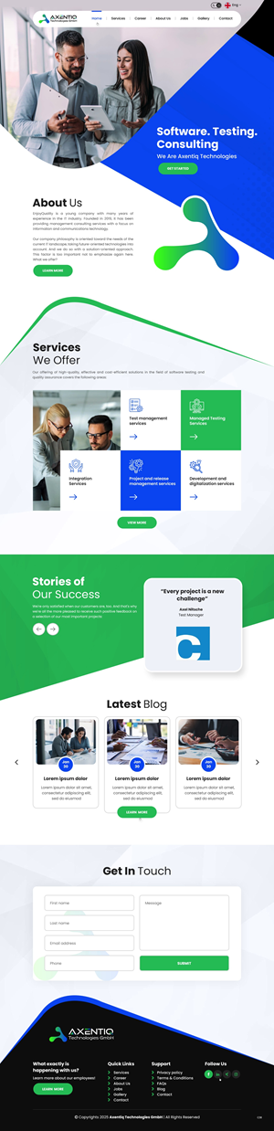 Web Design by pb for EnjoyQuality GmbH | Design: #36118499