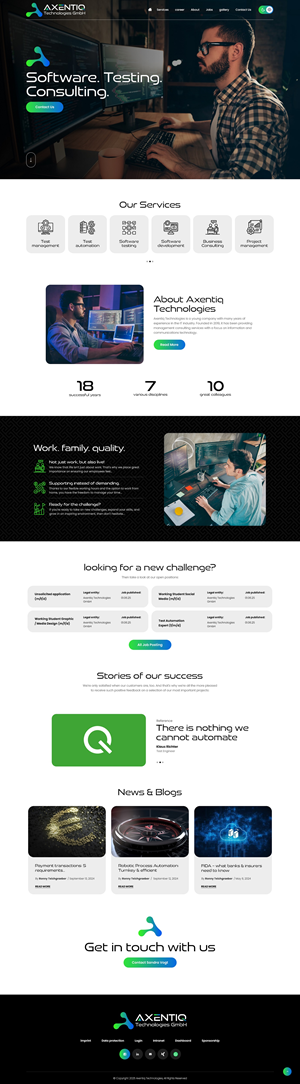 Web Design by nzdesigners for EnjoyQuality GmbH | Design: #36116110