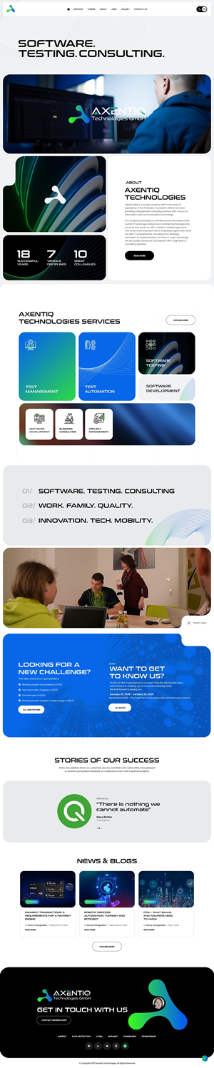 Web Design by nzdesigners for EnjoyQuality GmbH | Design: #36125956
