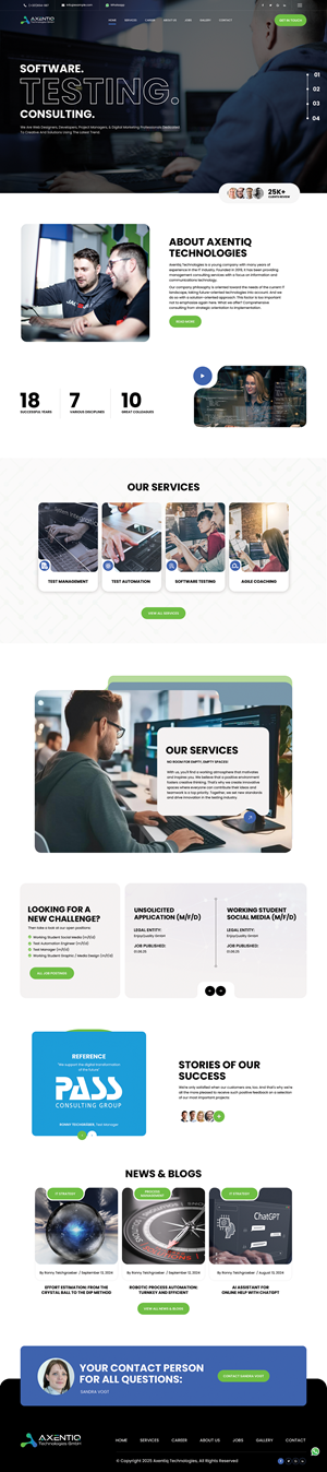 Web Design by nzdesigners for EnjoyQuality GmbH | Design: #36125957
