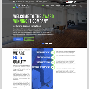 Web Design by partha 4 for EnjoyQuality GmbH | Design #36113770
