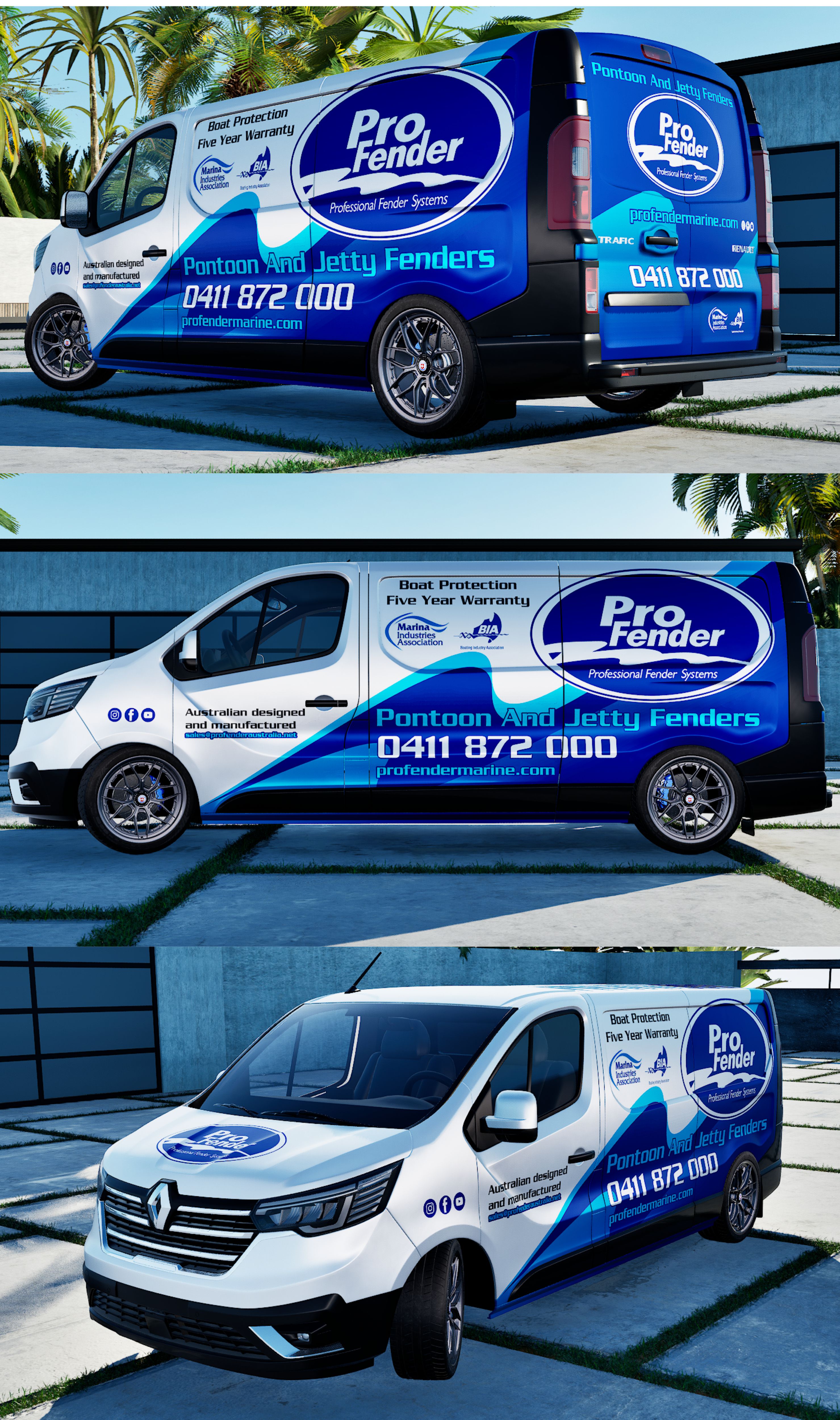 Car Wrap Design by VEDG for ProFender America Inc  | Design #36111886