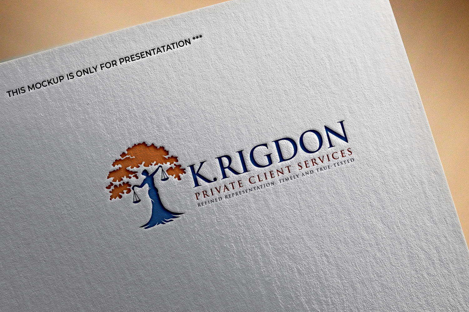 Logo Design by Widi Nalendra for K.Rigdon Private Client Services | Design #36107811