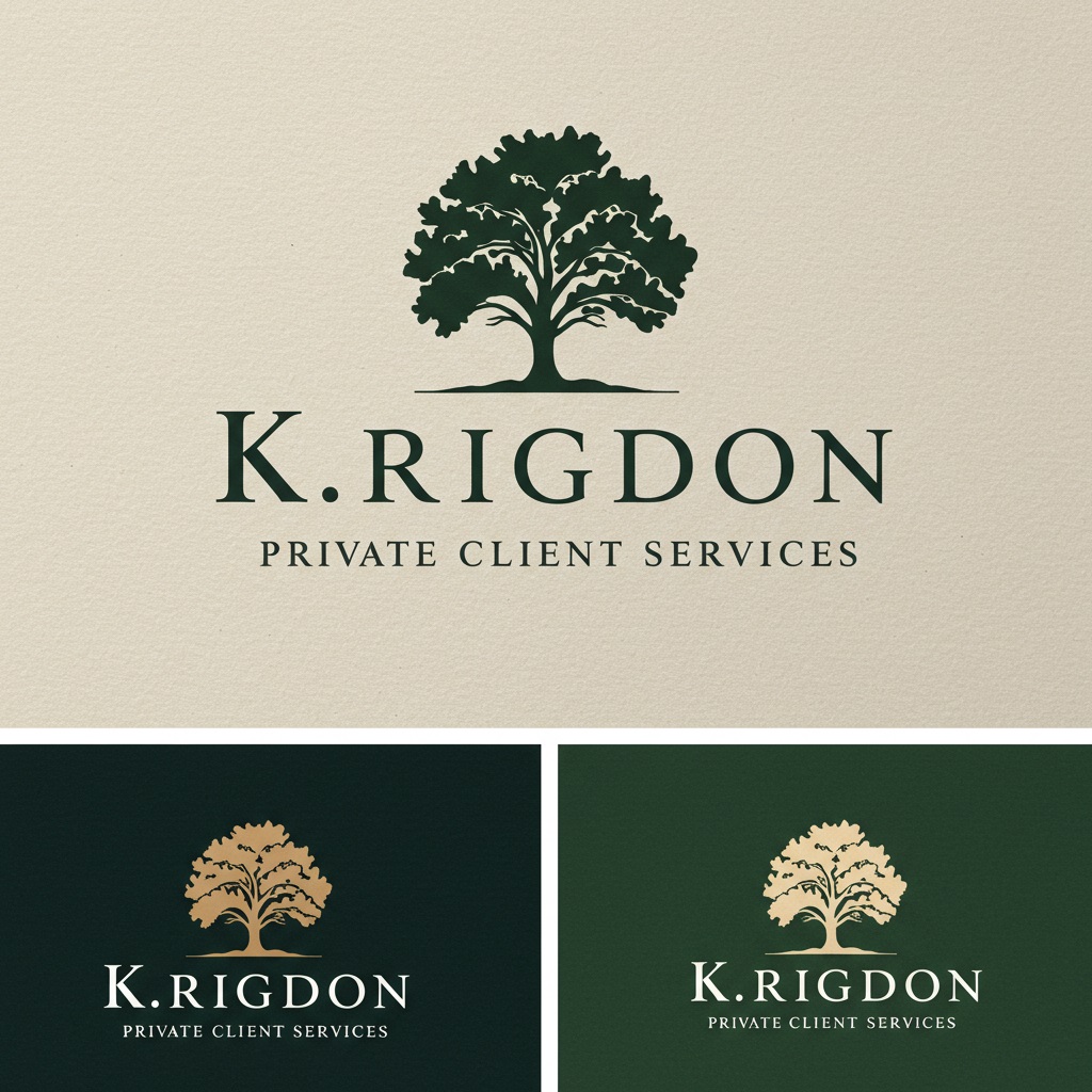 Logo-Design von Jaye95 für K.Rigdon Private Client Services | Design #36114873