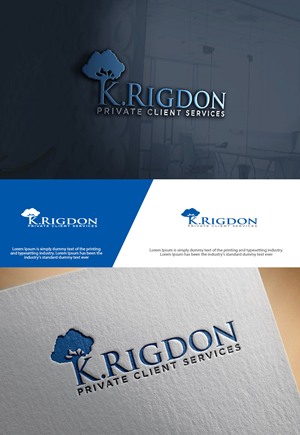 Diseño de Logo por sulemani  creation para K.Rigdon Private Client Services | Diseño: #36109929