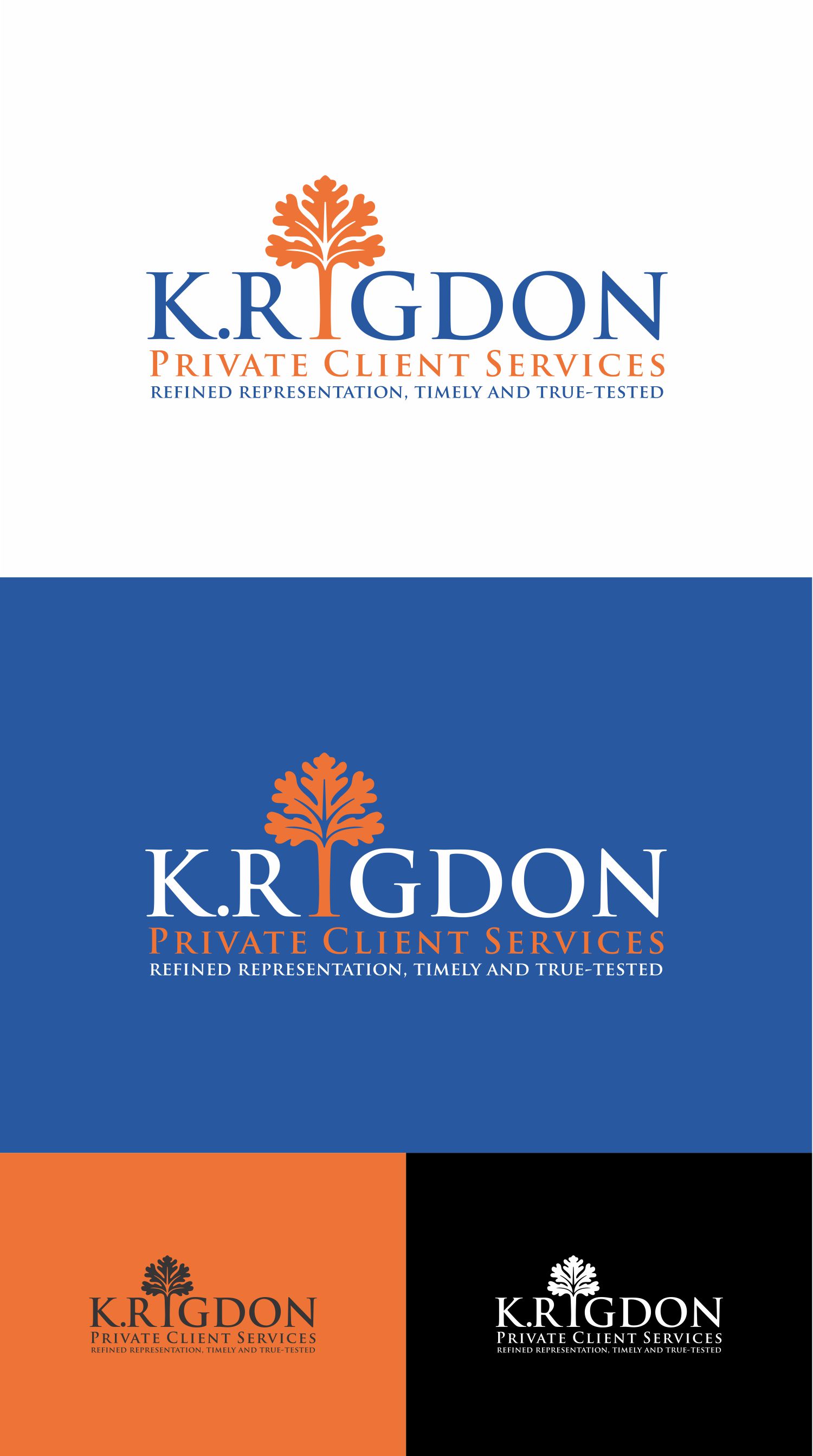 Diseño de Logo por LordRam para K.Rigdon Private Client Services | Diseño #36110022