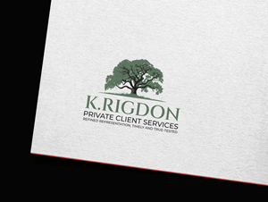 Diseño de Logo por GraphiqueLab para K.Rigdon Private Client Services | Diseño: #36113613