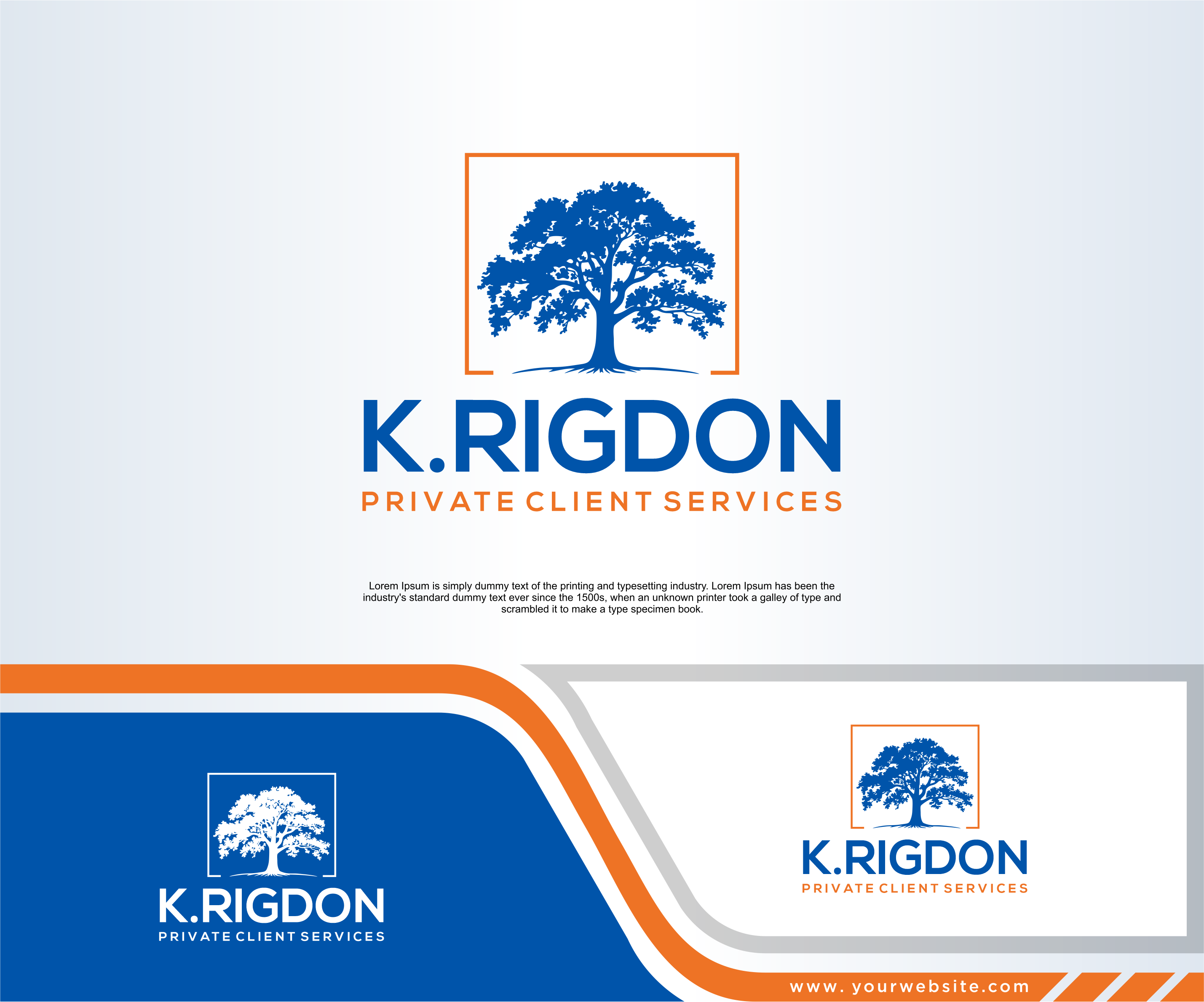 Diseño de Logo por in creative para K.Rigdon Private Client Services | Diseño #36108239