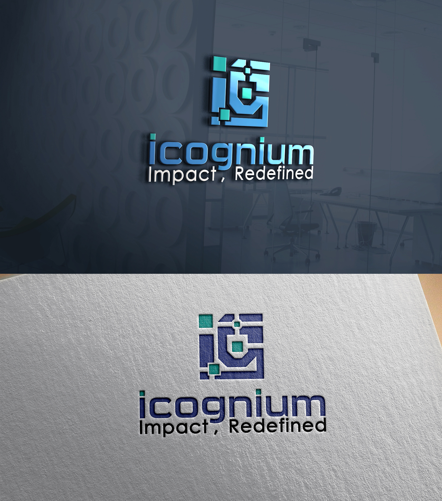 Logo Design by 24ksunny for icognium Private Company | Design #36130317