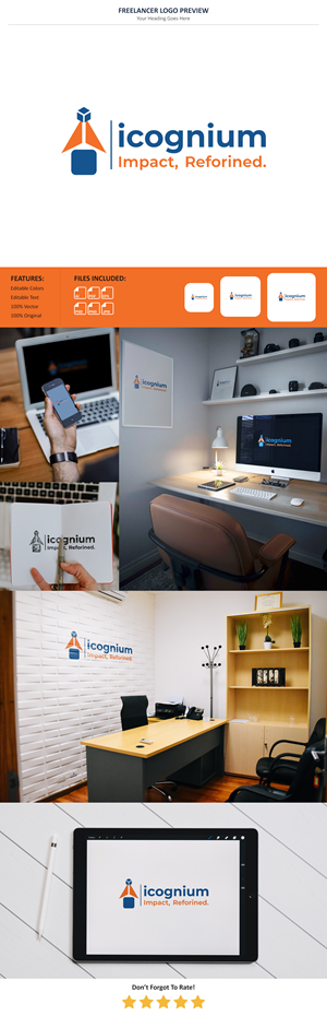 Logo Design by VectorForge for icognium Private Company | Design: #36130043
