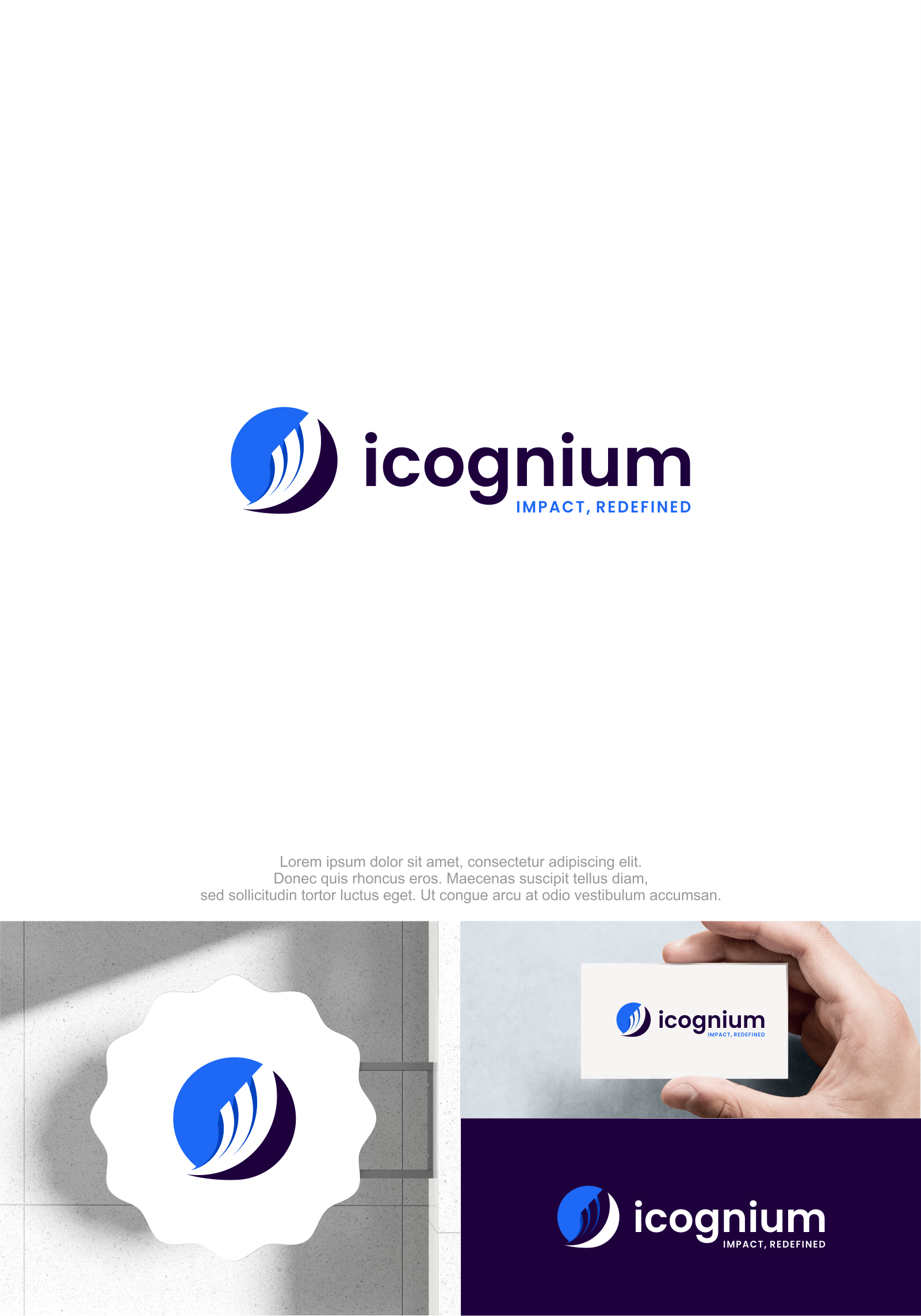 Logo Design by M.Syaiful Huda for icognium Private Company | Design #36118564