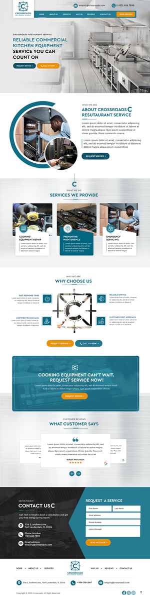 Web Design by Blue Sparrow for this project | Design: #36129770