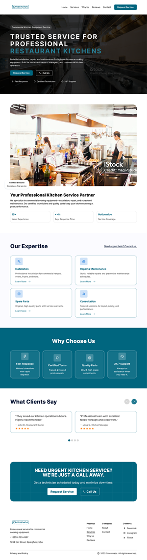 Web Design by Taufik H for this project | Design: #36159916