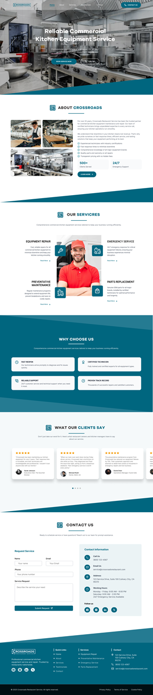 Web Design by Taufik H for this project | Design: #36159931