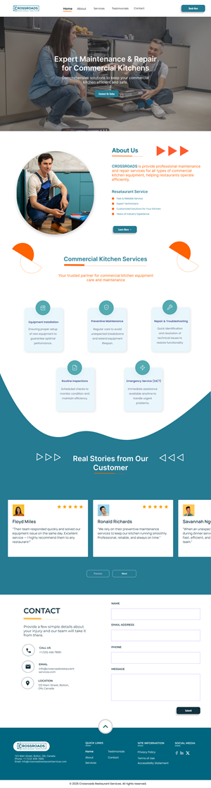 Web Design by Taufik H for this project | Design: #36159977