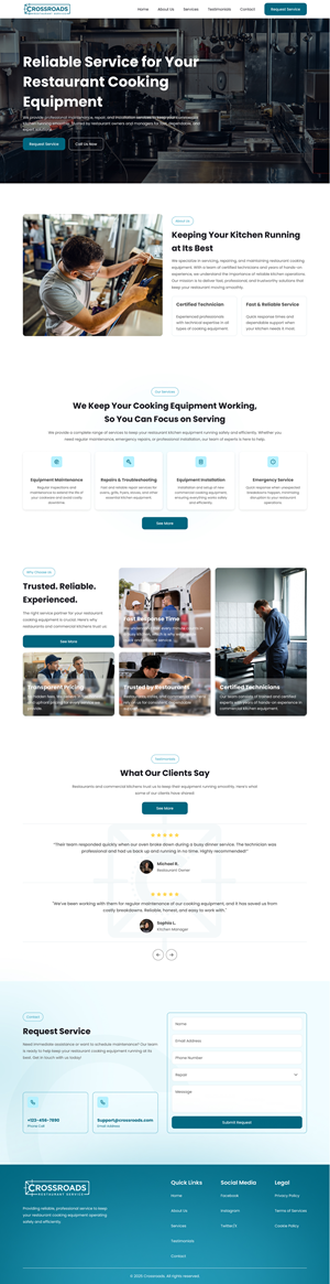 Diseño Web por Taufik H para este proyecto | Diseño #36160011
