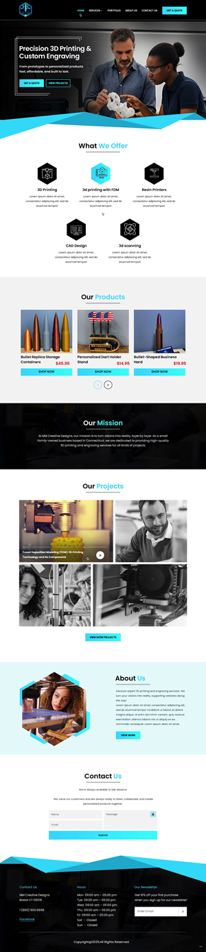Web Design by pb for this project | Design: #36140990