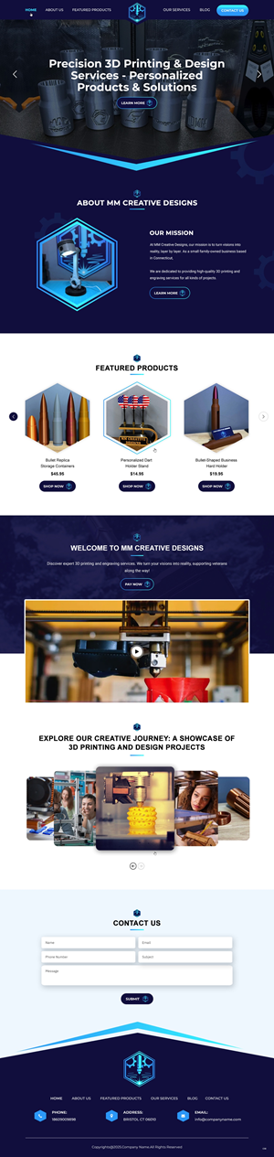 Web Design by pb for this project | Design: #36140999