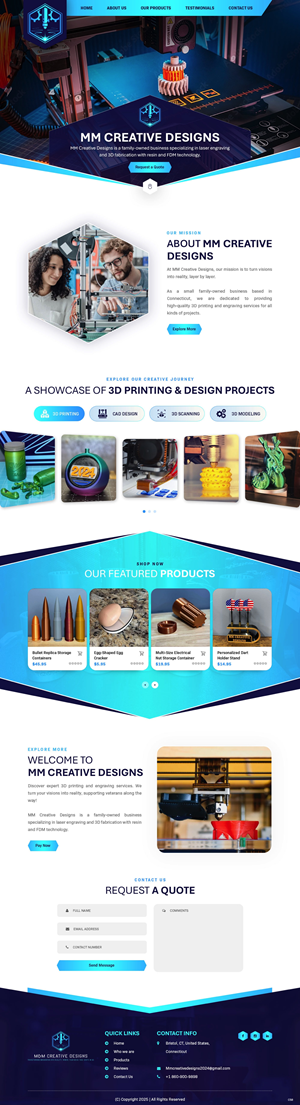Web Design by pb for this project | Design #36141011