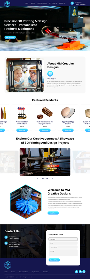 Web Design by rightway for this project | Design #36157884
