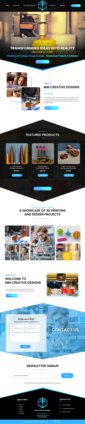 Web Design by Creations Box 2015 for this project | Design: #36138173
