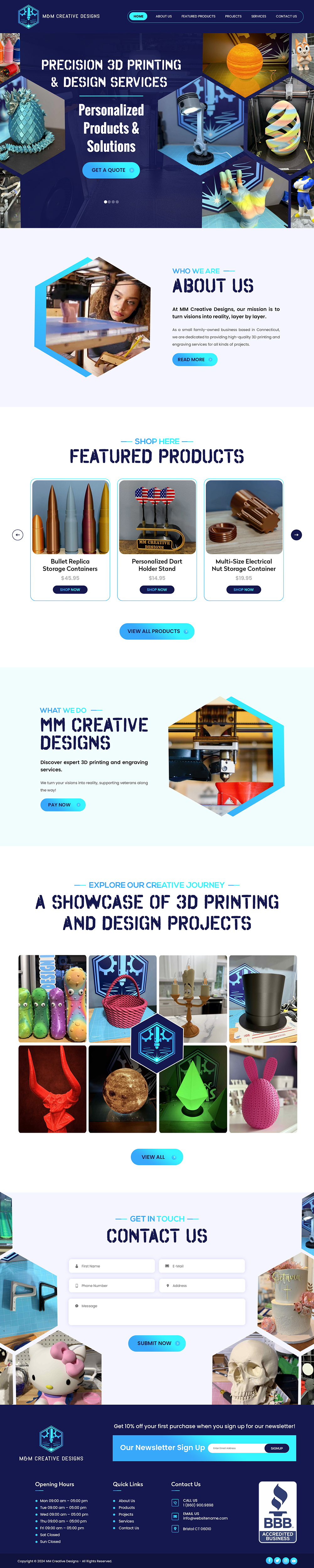 Web Design by Creations Box 2015 for this project | Design #36144621