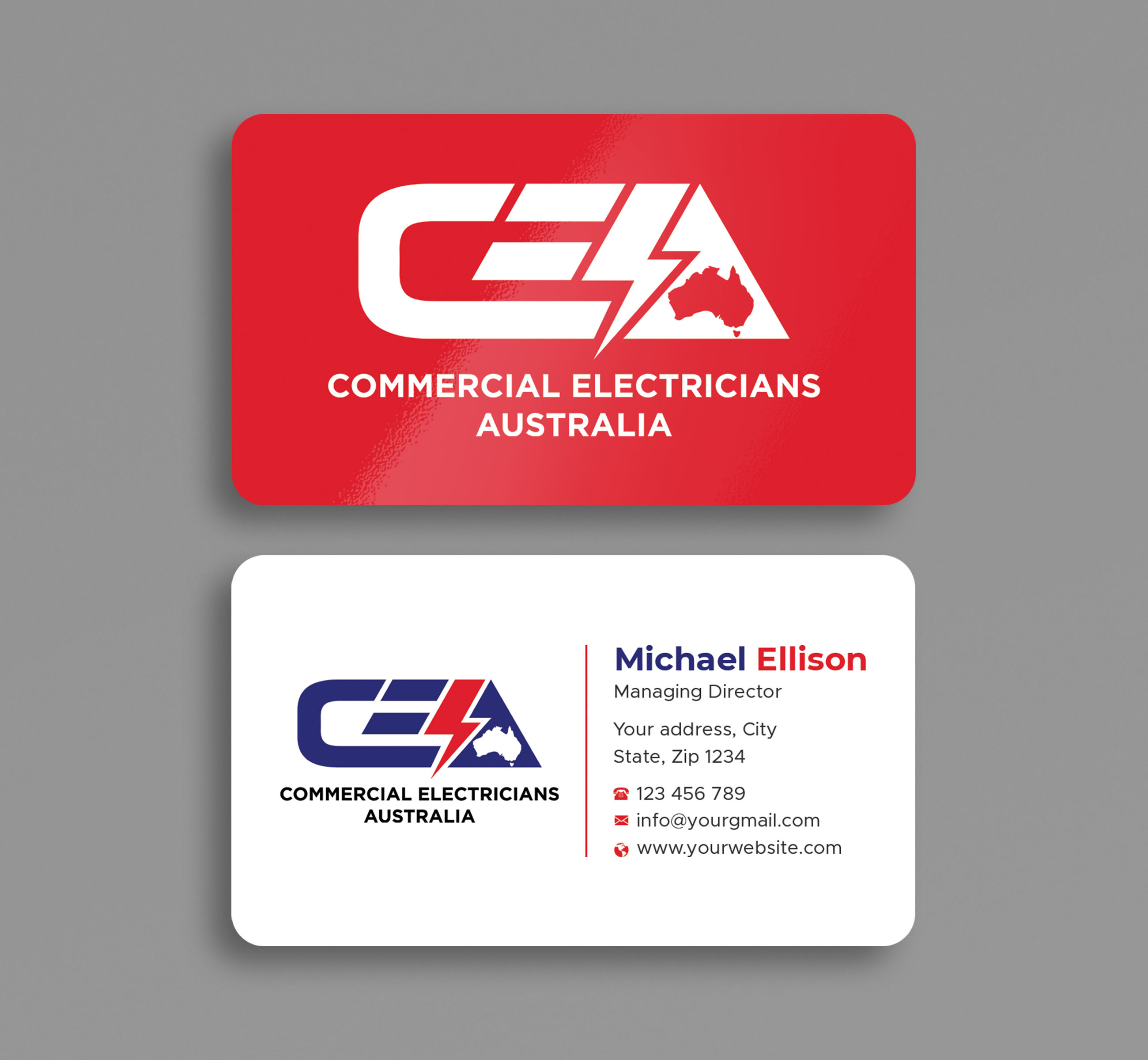 Diseño de Tarjeta de Presentación por Expert Bappy para GOLD COAST CITY ELECTRICAL | Diseño #36121463