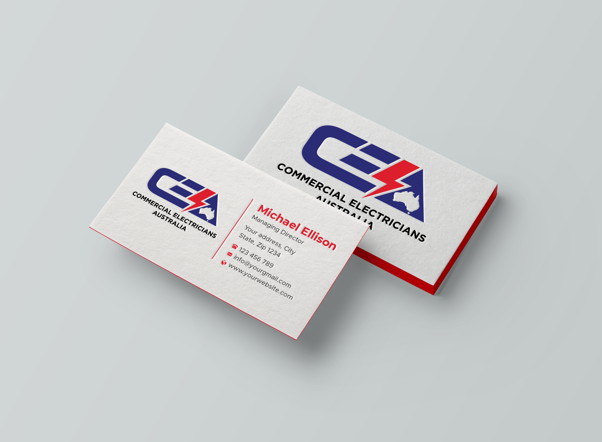 Diseño de Tarjeta de Presentación por Expert Bappy para GOLD COAST CITY ELECTRICAL | Diseño #36121490