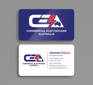 Business Card Design by Expert Bappy for GOLD COAST CITY ELECTRICAL | Design: #36121576