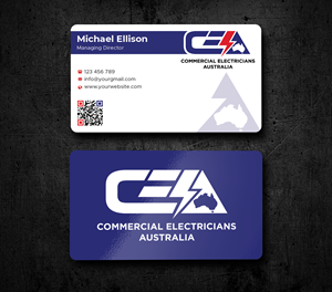 Business Card Design by Expert Bappy for GOLD COAST CITY ELECTRICAL | Design: #36122604