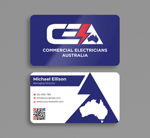 Business Card Design by Expert Bappy for GOLD COAST CITY ELECTRICAL | Design: #36122639