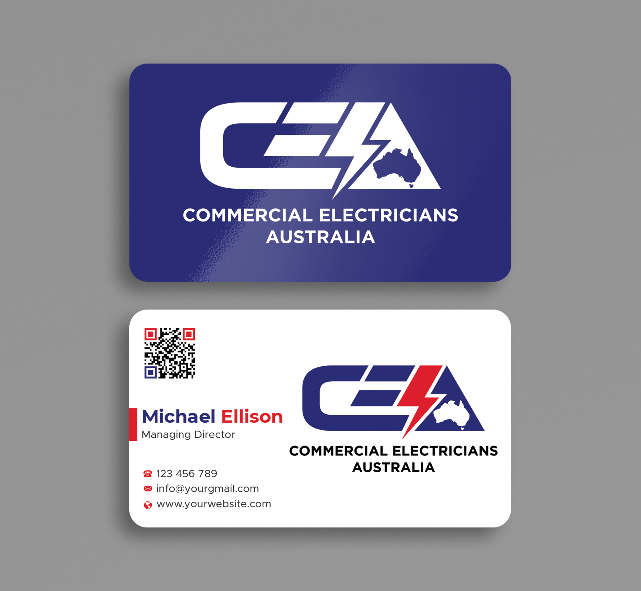 Visitenkarten-Design von Expert Bappy für GOLD COAST CITY ELECTRICAL | Design #36122740