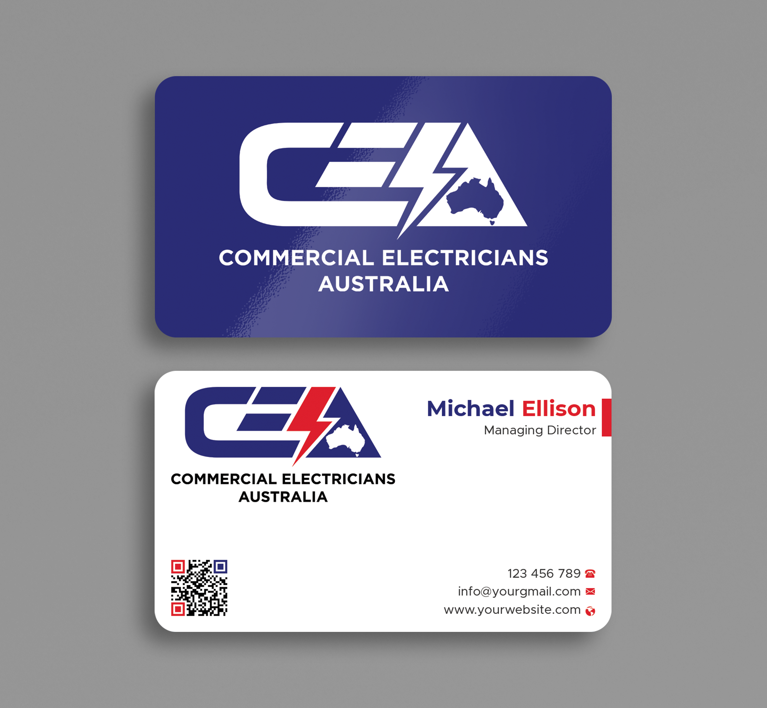 Diseño de Tarjeta de Presentación por Expert Bappy para GOLD COAST CITY ELECTRICAL | Diseño #36123290