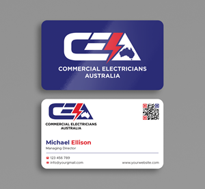 Business Card Design by Expert Bappy for GOLD COAST CITY ELECTRICAL | Design: #36123364