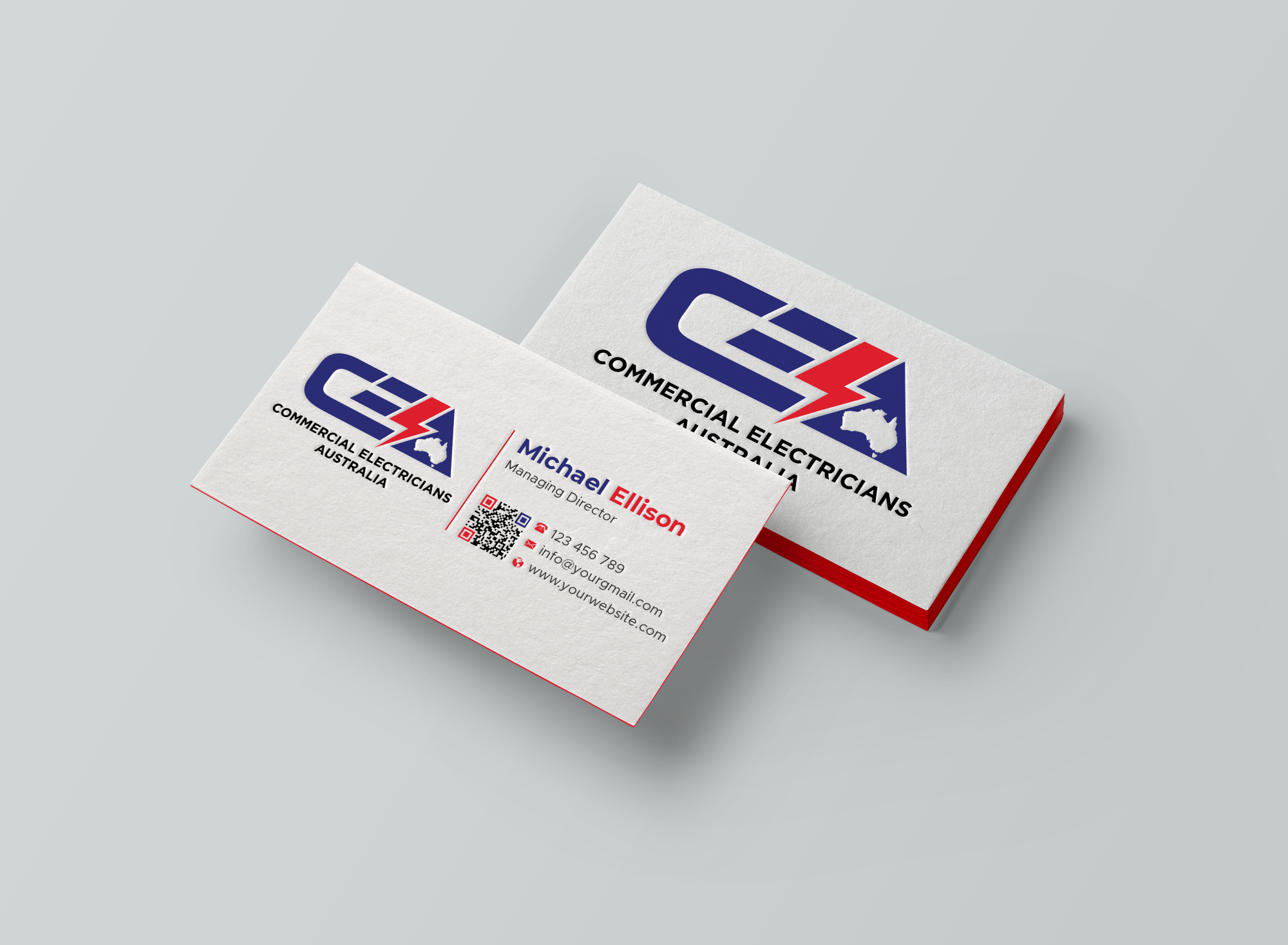 Visitenkarten-Design von Expert Bappy für GOLD COAST CITY ELECTRICAL | Design #36123556