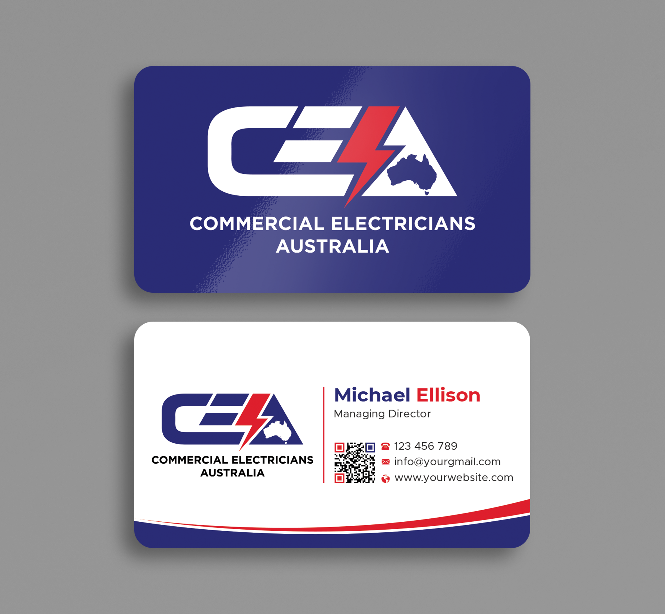 Diseño de Tarjeta de Presentación por Expert Bappy para GOLD COAST CITY ELECTRICAL | Diseño #36123575