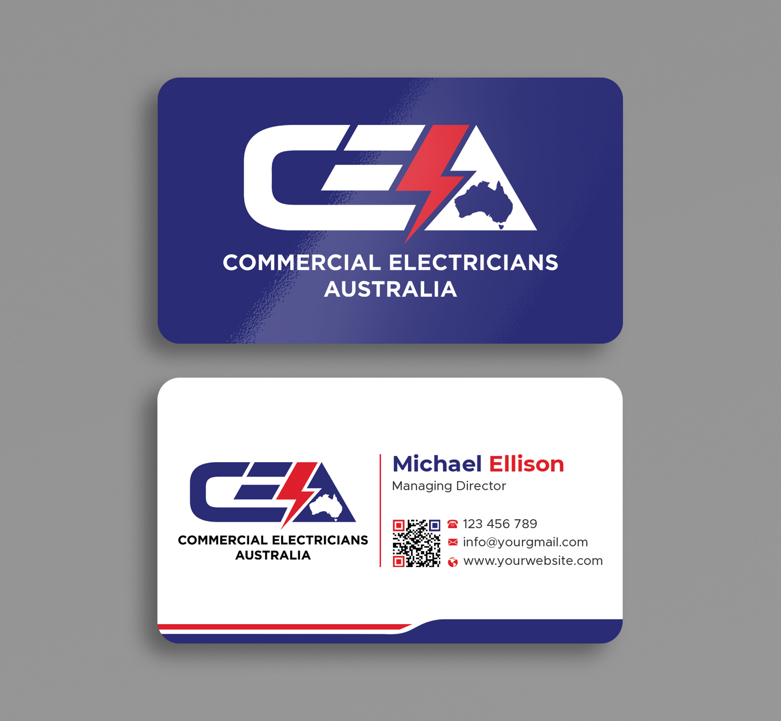 Diseño de Tarjeta de Presentación por Expert Bappy para GOLD COAST CITY ELECTRICAL | Diseño #36123597