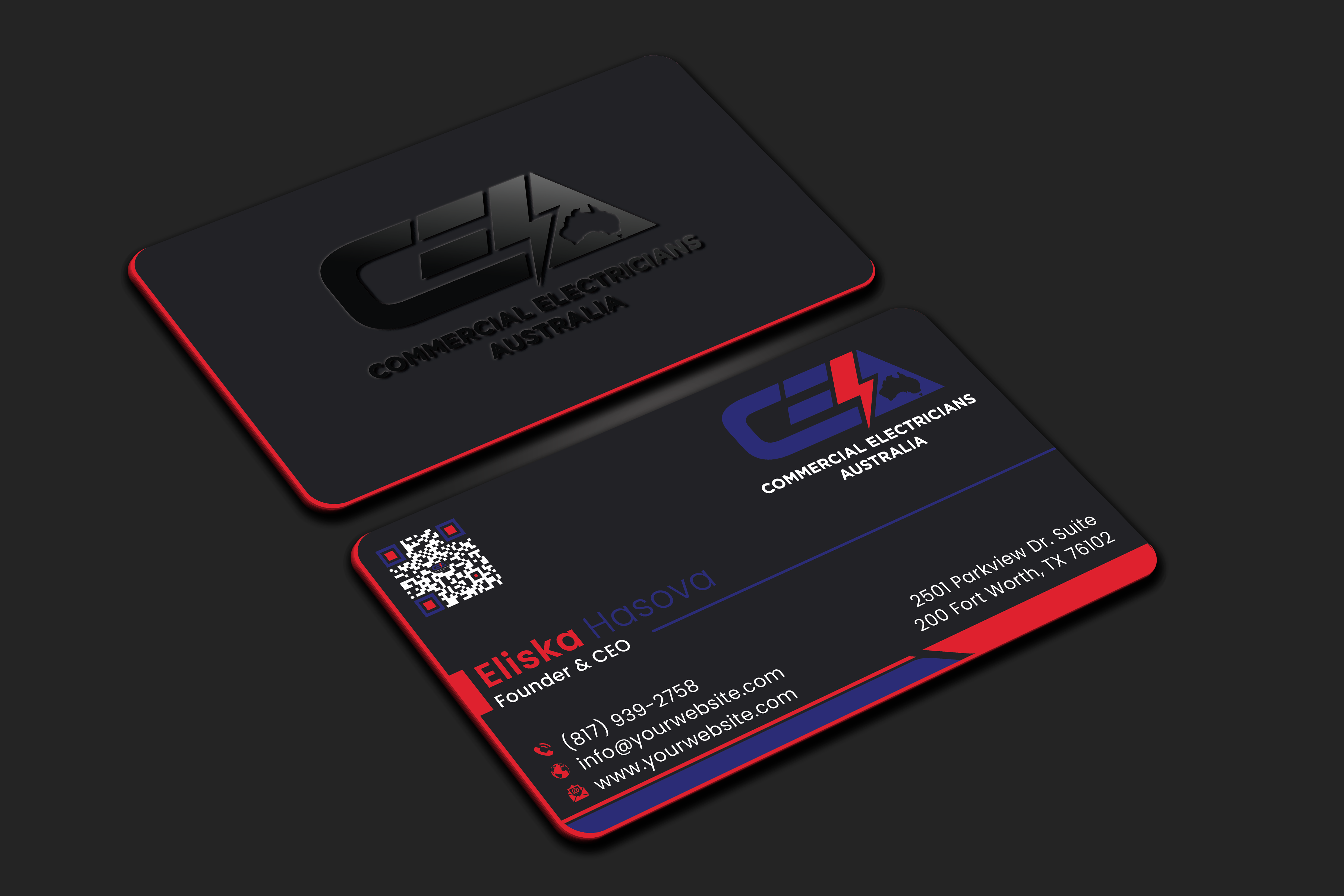 Business Card Design by DesignerShahadat for GOLD COAST CITY ELECTRICAL | Design #36121749