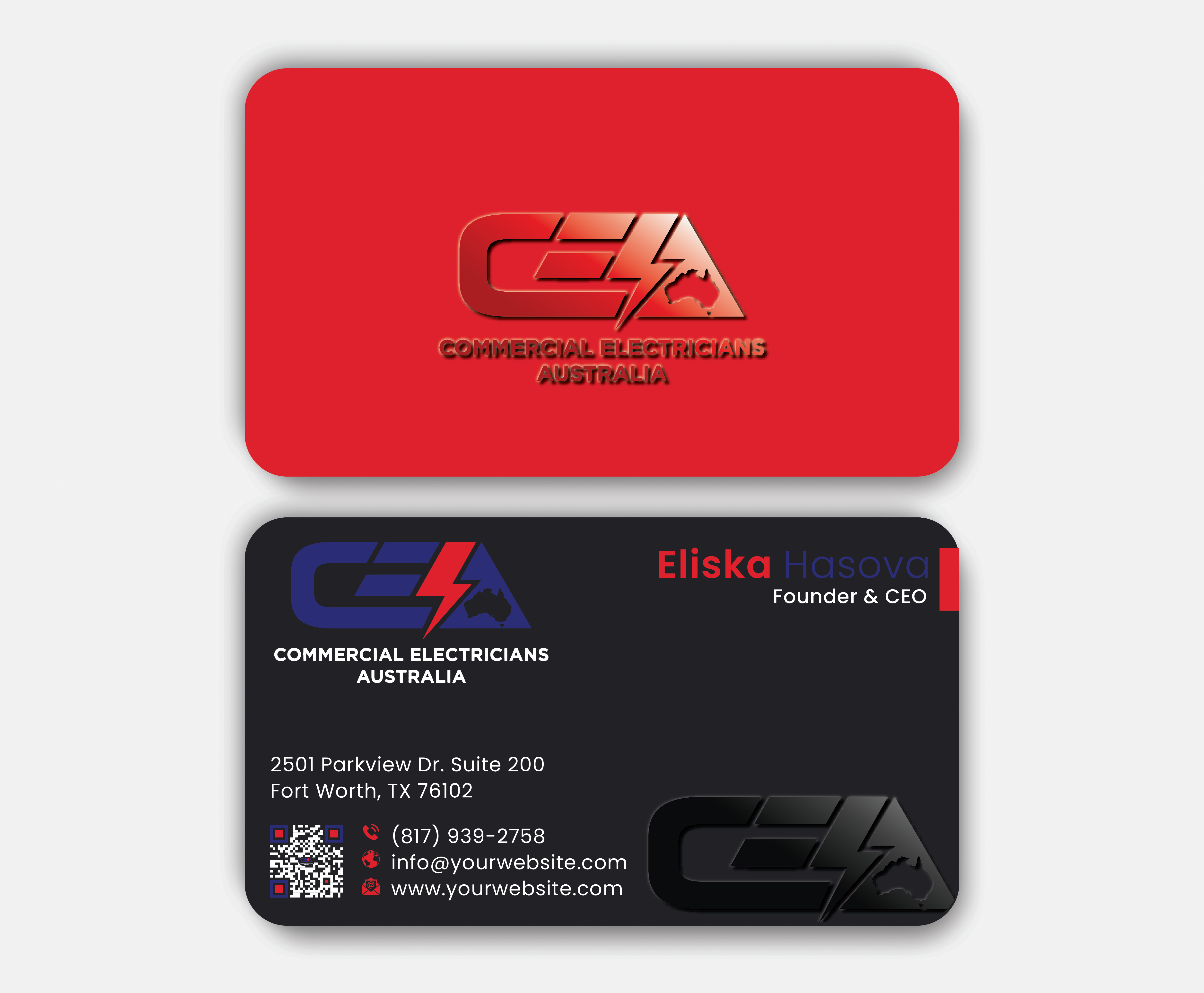 Business Card Design by DesignerShahadat for GOLD COAST CITY ELECTRICAL | Design #36121834