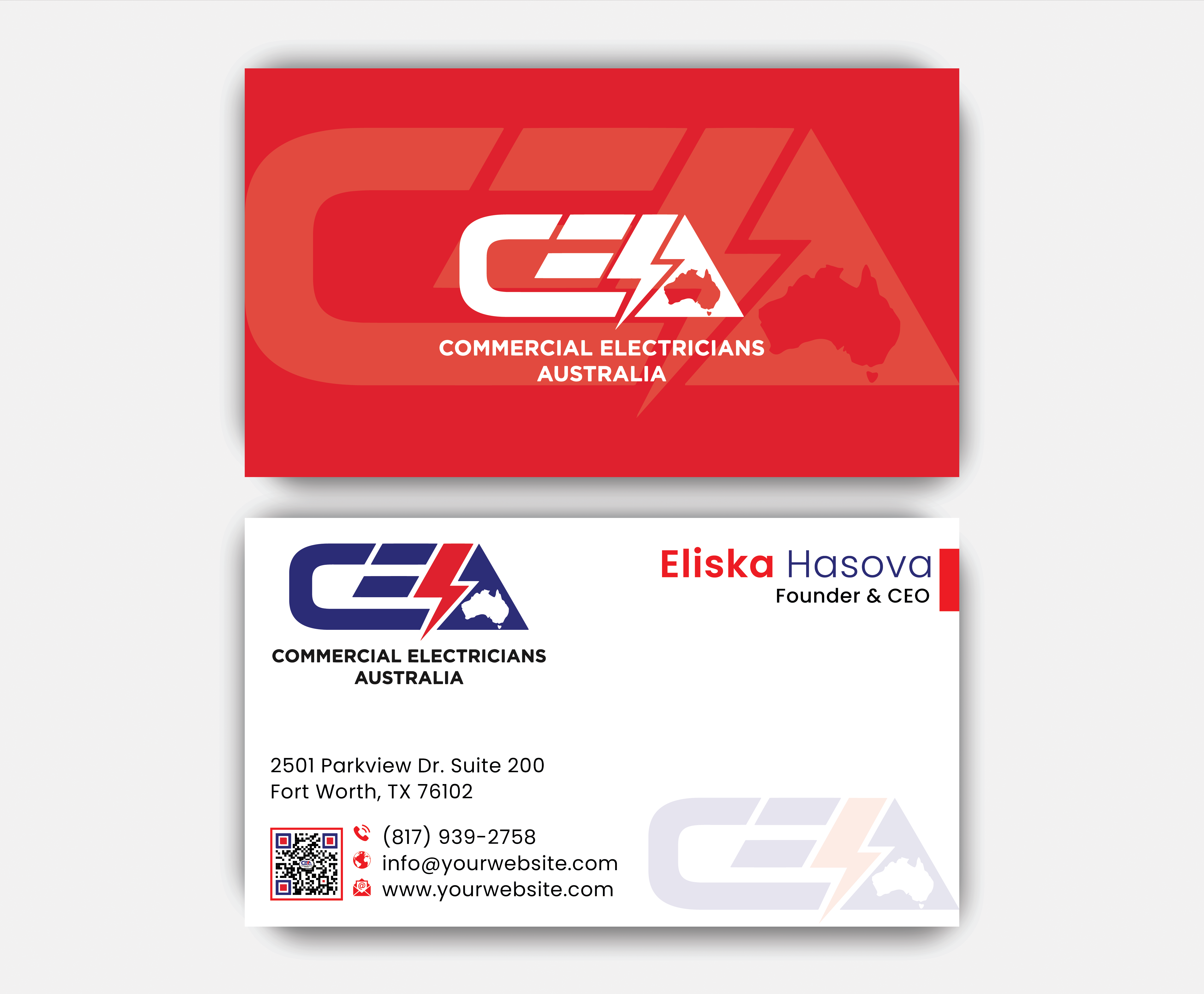 Business Card Design by DesignerShahadat for GOLD COAST CITY ELECTRICAL | Design #36121938
